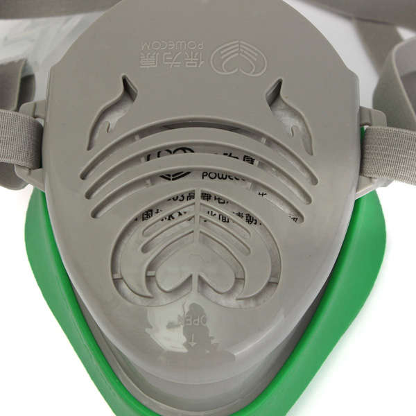 POWERCOM N3800 Anti-Dust Gas Mask Filter Paint Spraying Cartridge Respirator