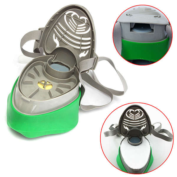 POWERCOM N3800 Anti-Dust Gas Mask Filter Paint Spraying Cartridge Respirator