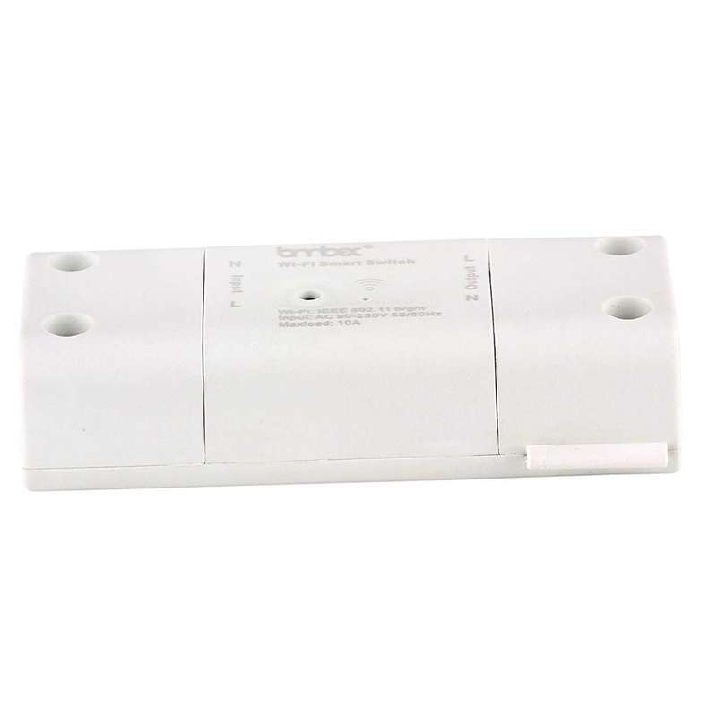 Lombex AC110-240V 10A WiFi Voice Control Timing Smart Light Switch Work with Alexa Google Assistant