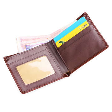 leather wallets Men's Leather Business Wallet Pocket Card