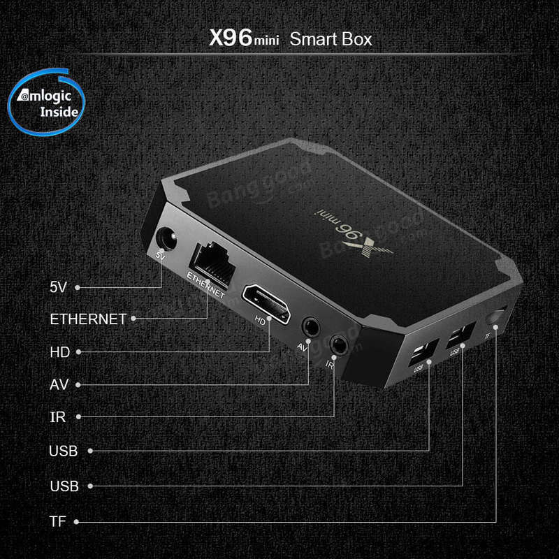 X96 MINI Amlogic S905W 2GB RAM 16GB ROM TV Box