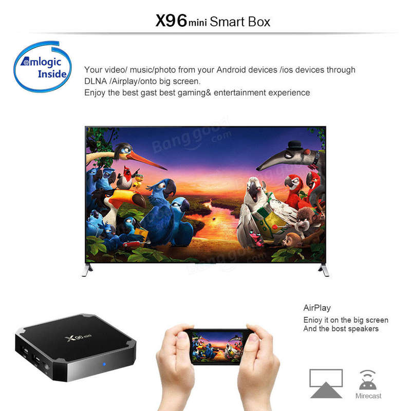 X96 MINI Amlogic S905W 2GB RAM 16GB ROM TV Box