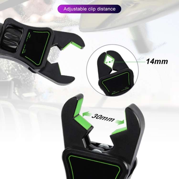 H02 Car Rearview Mirror Mobile Phone Holder Pillow Universal Car Mobile Phone Holder