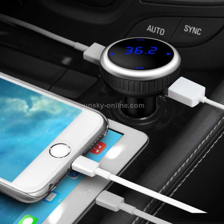 BT69 Car Stereo Radio Bluetooth MP3 Audio Player Multi-functional Bluetooth Hands-free Calling