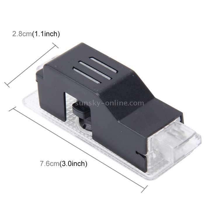 2 PCS LED Car Door Welcome Logo Car Brand 3D Shadow Light for BMW