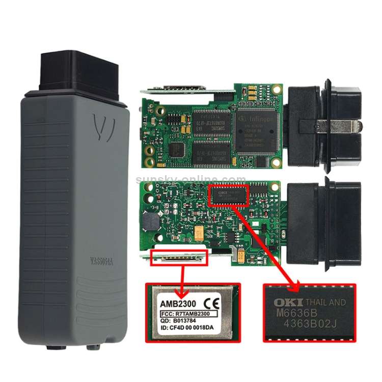 VAS5054A ODIS V4.3.3 / V4.4.10 / V3.0.3 OKI Chip for Volkswagen / Audi / Skoda / Seat OBD2 UDS
