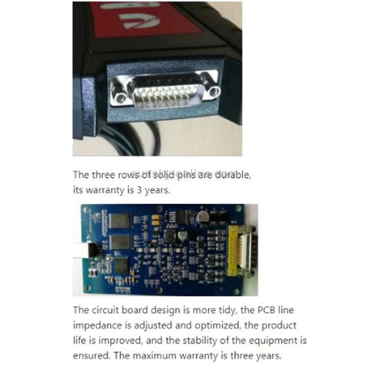 INLINE 7 Data Link Adapter Diagnostic Tool V8.3 Software Truck Scanner for Cummins