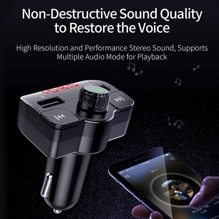 G15 Car MP3 Player Bluetooth Wireless Car Charger Kit Hands-free Dual USB Fm Transmitter