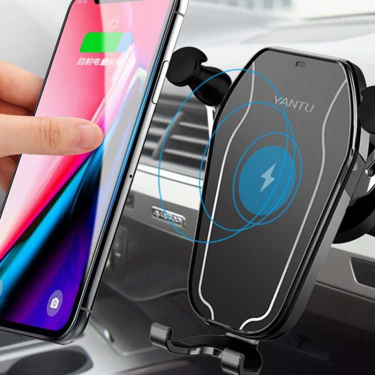 YANTU HM1 Car Wireless Charger Automatic Induction Phone Bracket(Wireless Charging)