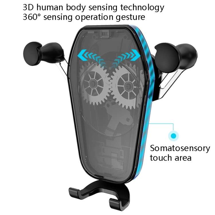 YANTU HM1 Car Wireless Charger Automatic Induction Phone Bracket(Wireless Charging)