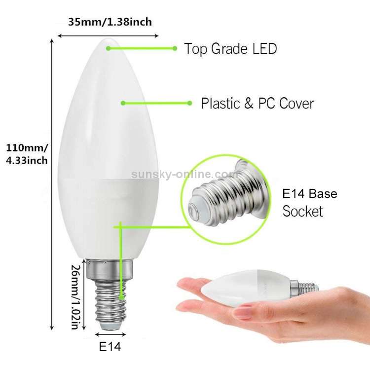 WIFI Smart Light Bulb Voice Control LED Light, Model:2700-6500K+RGBW E14 (INTERNATIONAL LOCATION)