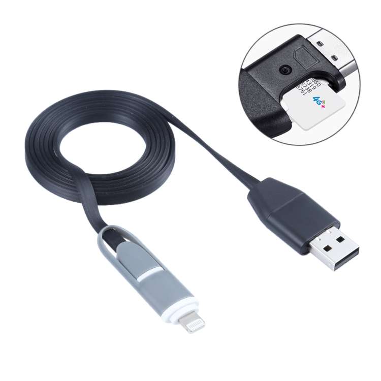 S8 Smart 8Pin to USB Data Cable Charging Tracker