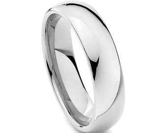 MENS Stainless Steel Comfort fit Wedding Band. Ring size 14 / Z+3 / 23mm