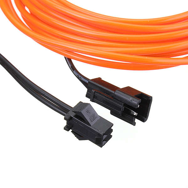 4M 10 colors 3V Flexible Neon EL Wire Light Dance Party Decor Light
