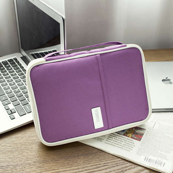 Large Capacity Men Women Travel Passport Holder Organizer Cover ID Card Bag Passport Wallet