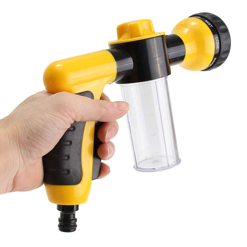 8 In 1 High Pressure Turbo Nozzle Spray Gun Wash Water Cleaner Car Tool
