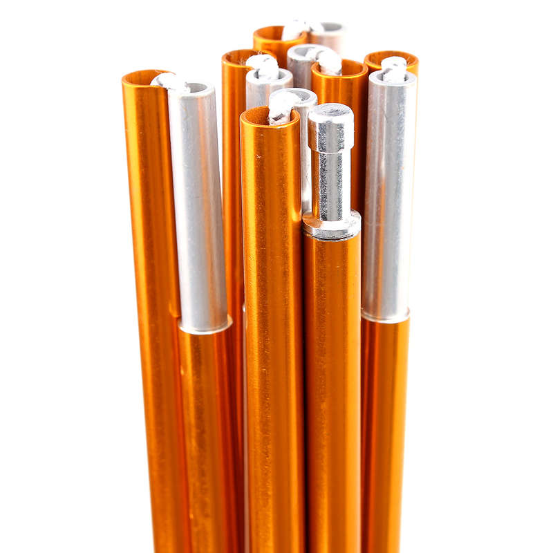 13 Sections 4.5M Aluminum Alloy Folding Tent Pole Light Weight Rod Tent Accessories