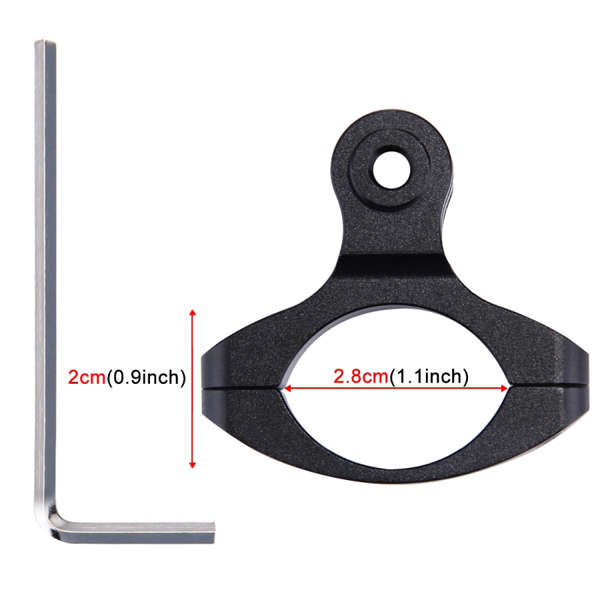 PULUZ Bike Mount Aluminum Bicycle Holder Adapter Mount for Gopro Xiaomi Yi Sport Camera