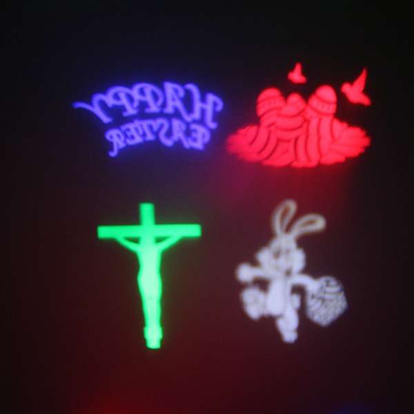 12 Patterns LED Remote RGB Laser Stage Light Festival Party DJ Disco Christmas Projector Garden
