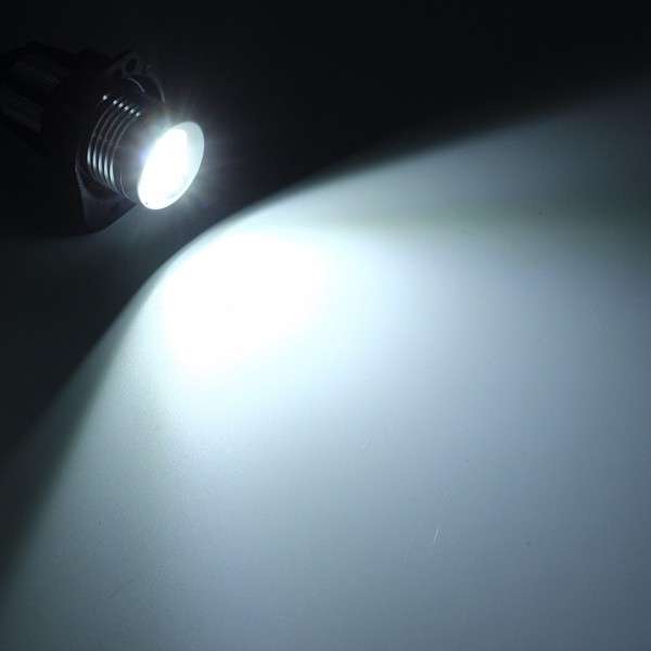 Pair White Angel Eyes LED Halo Ring Maker 6W Light Bulb For BMW E90 E91