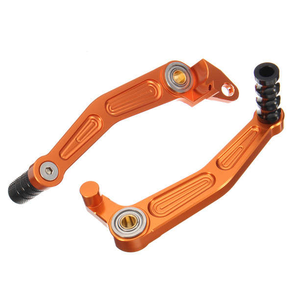 Pair CNC Foot Brake Gear Shift Pedal Levers For KTM 125 200 390 Duke 12 13 14 15