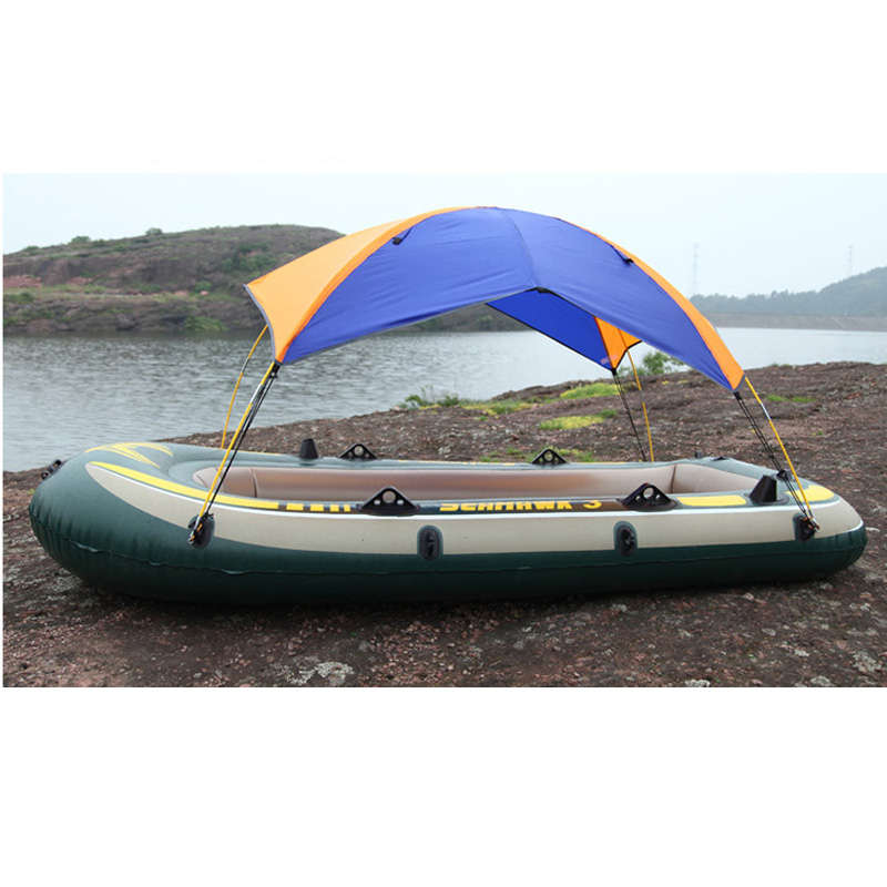 IPRee&reg; Sun Shelter Fishing Tent Inflatable boat Rubber Boat for 2 person Boat Awning