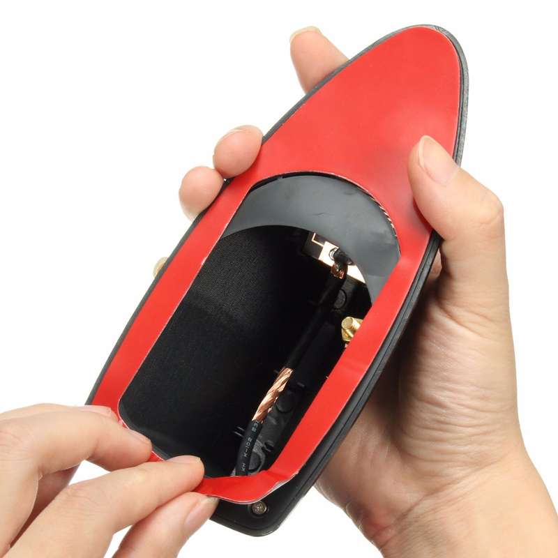 ABS Plastic Roof Style Shark Fin Antenna Radio Signal Aerials Universial for Most Cars