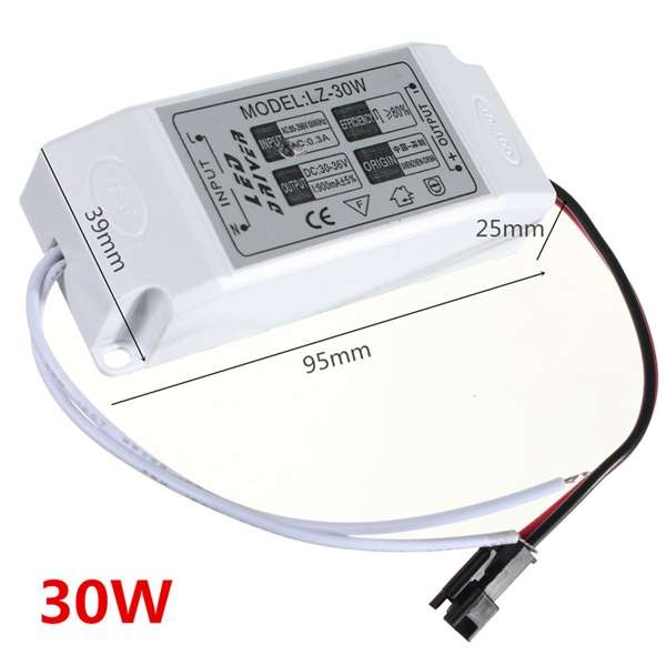 30W Power Supply Driver Adapter Transformer For LED Light Lamp Bulb