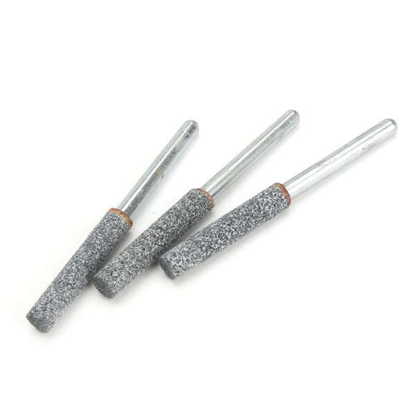 3pcs 3/16 Inch Chain Saw Sharpening Grinding Stones Set