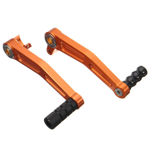 Pair CNC Foot Brake Gear Shift Pedal Levers For KTM 125 200 390 Duke 12 13 14 15