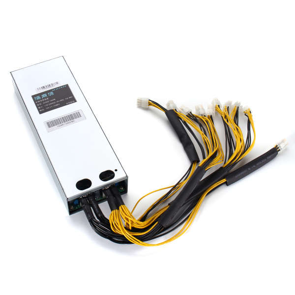 176-264V 1600W Mining Rig Mining Power Supply Mining Machine AntMiner APW3-12-1600 PSU