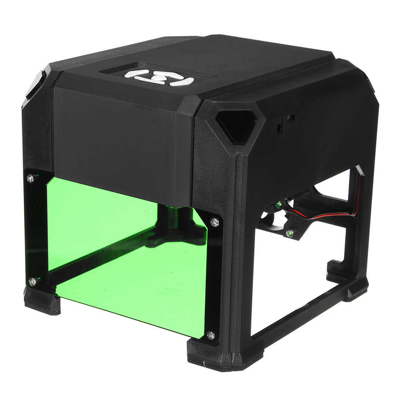 K3 1500mW Mini Laser Engraver Printer DIY Logo Marking USB Engraving Machine 8x8cm