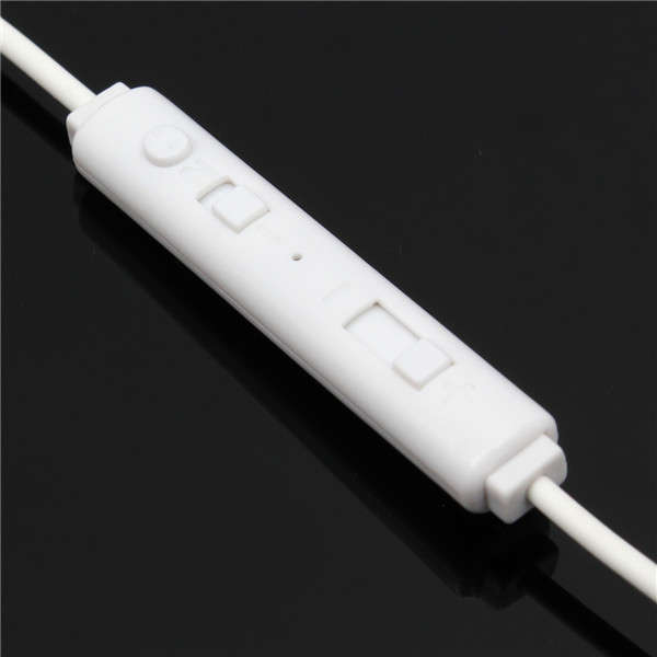 Spiral Acoustic Hollow Air Tube 3.5mm Anti Radiation Headphone Earphone with Mic
