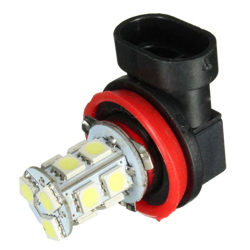 Pair Super White 6000K H11 H8 H9 LED Car Headlight Fog DRL Driving Light Lamp Bulbs
