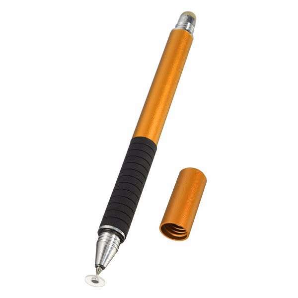 2 in 1 Universal Touch Screen Drawing Point Dics Fiber Tip Stylus Pen for iPad Smartphone Tablet