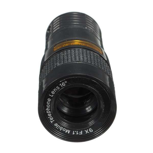 4 in 1 Phone Lens 9X Zoom Telephoto Marco Camera Lens Kit with Case for Samsung Galaxy S7 Edge