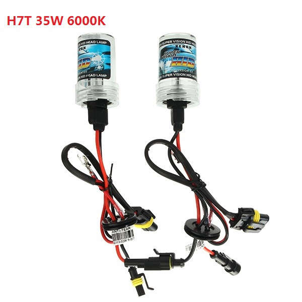 H7T Iron Base Auto Car HID Light Lamp Bulb 12V 35W Xenon Kits Replacement