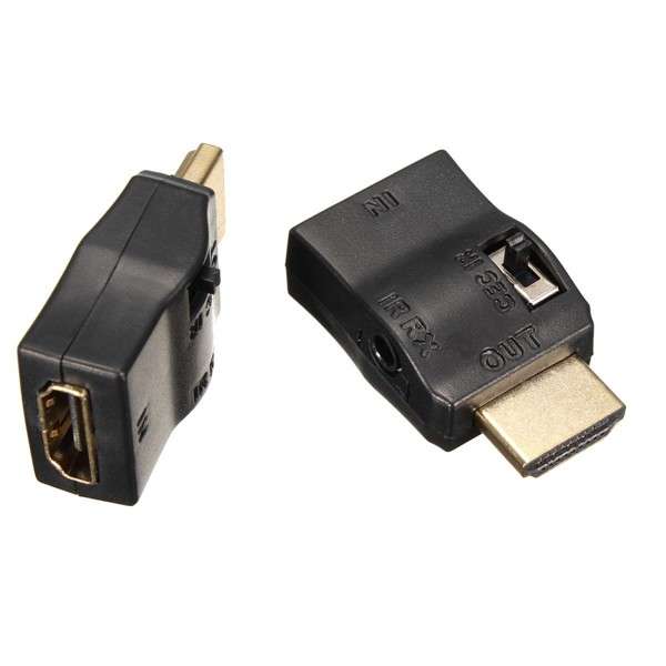 IR Extender Over HD Multimedia Interface Remote Control Adapters Receiver Transmitter Cable Kit
