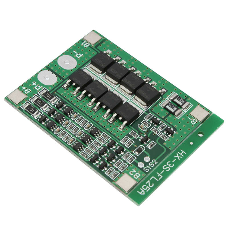 3S 11.1V 25A 18650 Li-ion Lithium Battery BMS Protection PCB Board With Balance Function