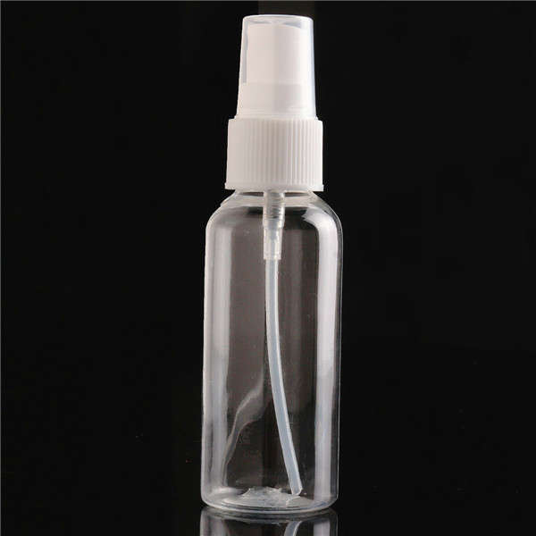 Transparent 6PCS Travel Small Empty Spray Bottle Perfume Lotion Cream Holder Set