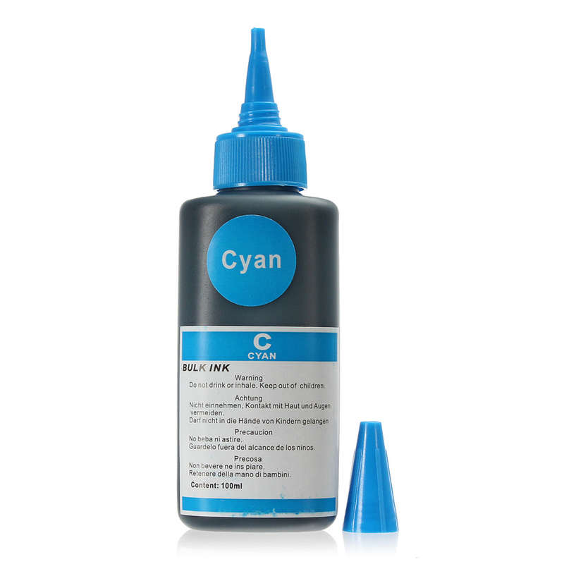 100ML Refill Ink for HP Canon Samsung Lexmark Epson Dell Brother Inkjet Printer