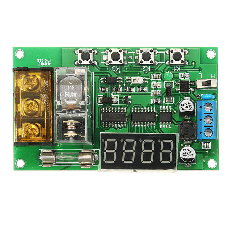 Time Delay Relay Module Control Board DC AC Trigger Cycle Timer Switch Function