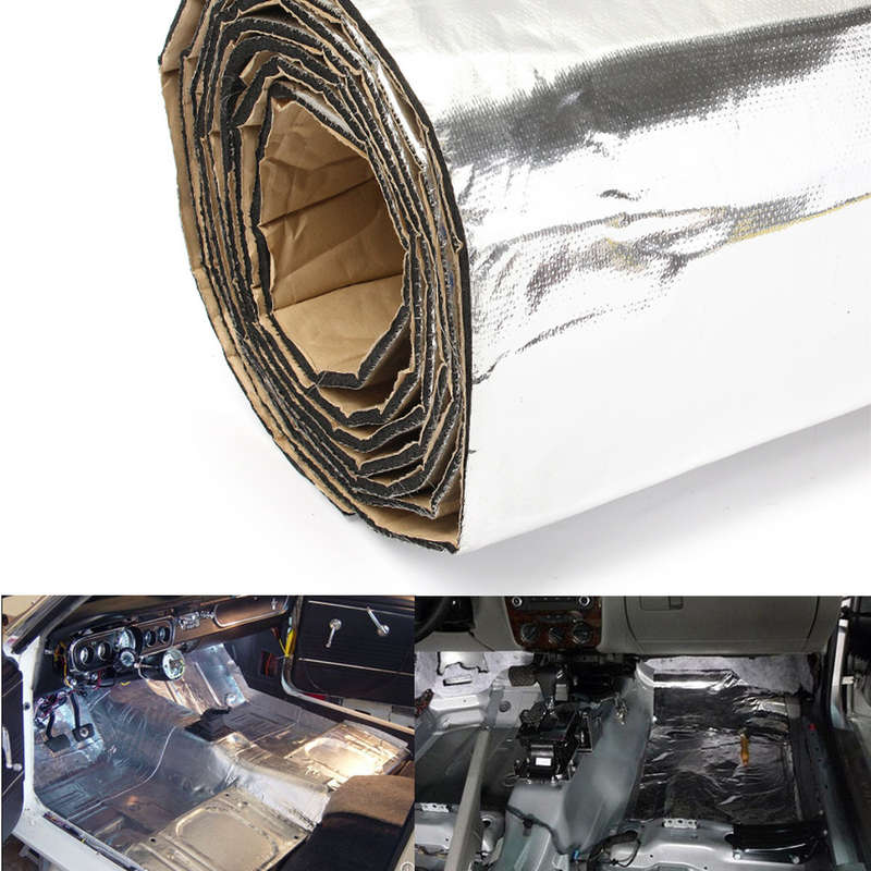 65sqft Firewall Sound Deadener Car Heat Shield Insulation Deadening Material Mat