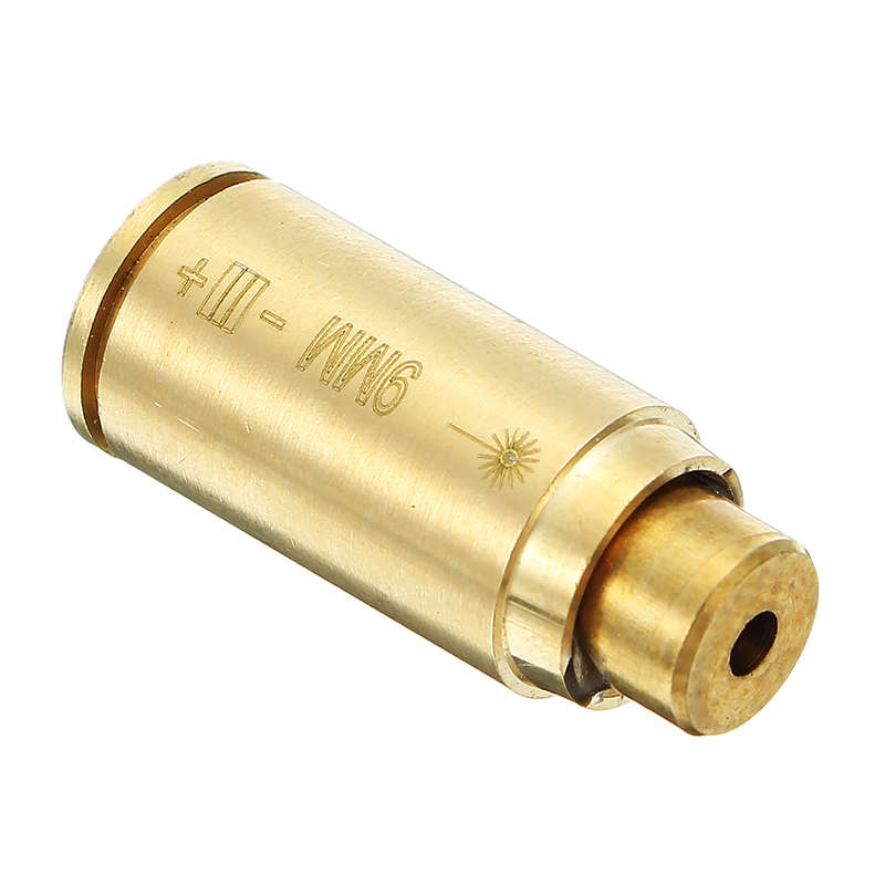 CAL 9MM Laser Bore Sighter Red Dot Sight Brass Cartridge Bore Sighter Caliber : Perfect Timing
