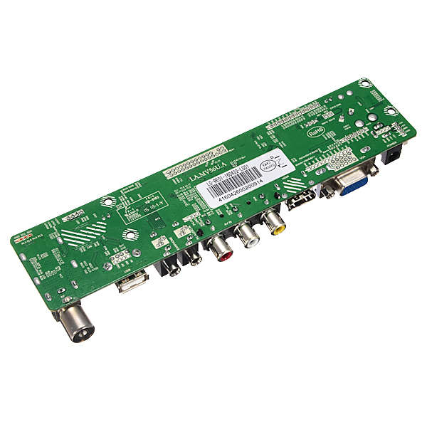 V56 Universal LCD TV Controller Driver Board + V56 Baffle Iron Stand