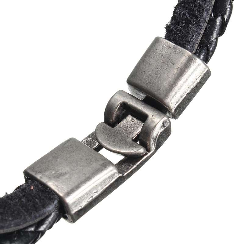 Skull Head Punk Multi Layers Weave Unisex Bracelet Women Men Jewelry Accessories