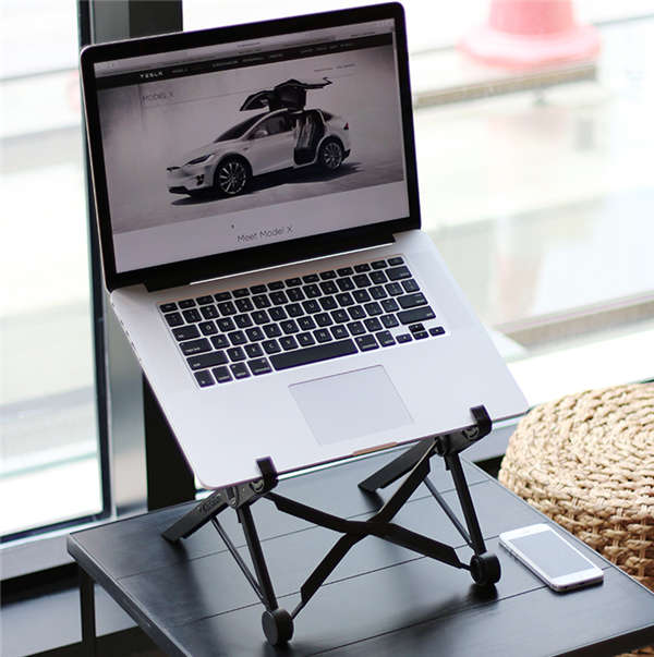 NEXSTAND K2 Laptop Stand Portable Adjustable Eye-Level Ergonomic for Apple MacBook PC Laptop
