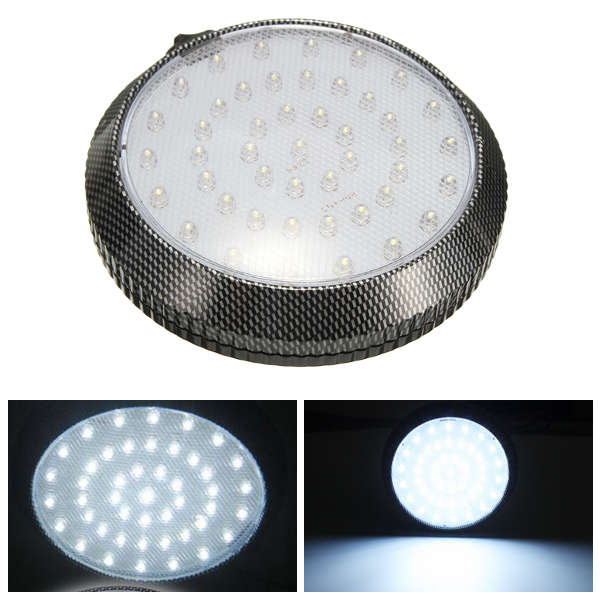 Car 12V 46 LED Interior Roof Ceiling Dome Door Indication Light Reading Lamp
