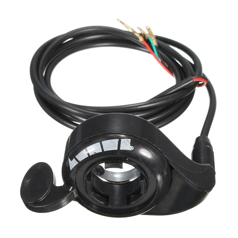 3 Wires 7/8inch Electric Car Scooter Speed Control Thumb Throttle Handle 22.2mm