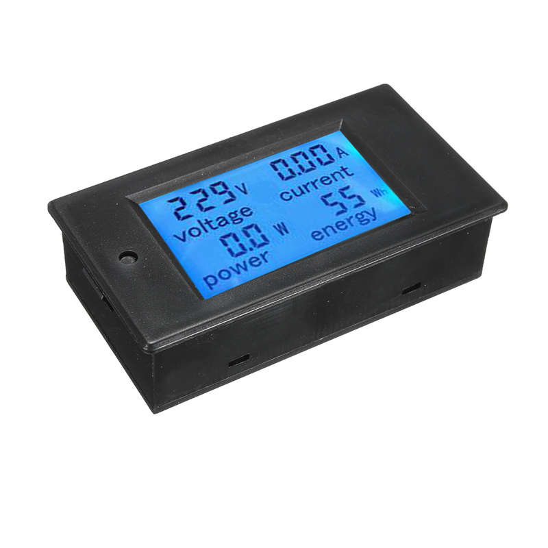 100A AC260V Digital Watt Power Energy Meter Current Tester Volt Meterr with Open Close CT